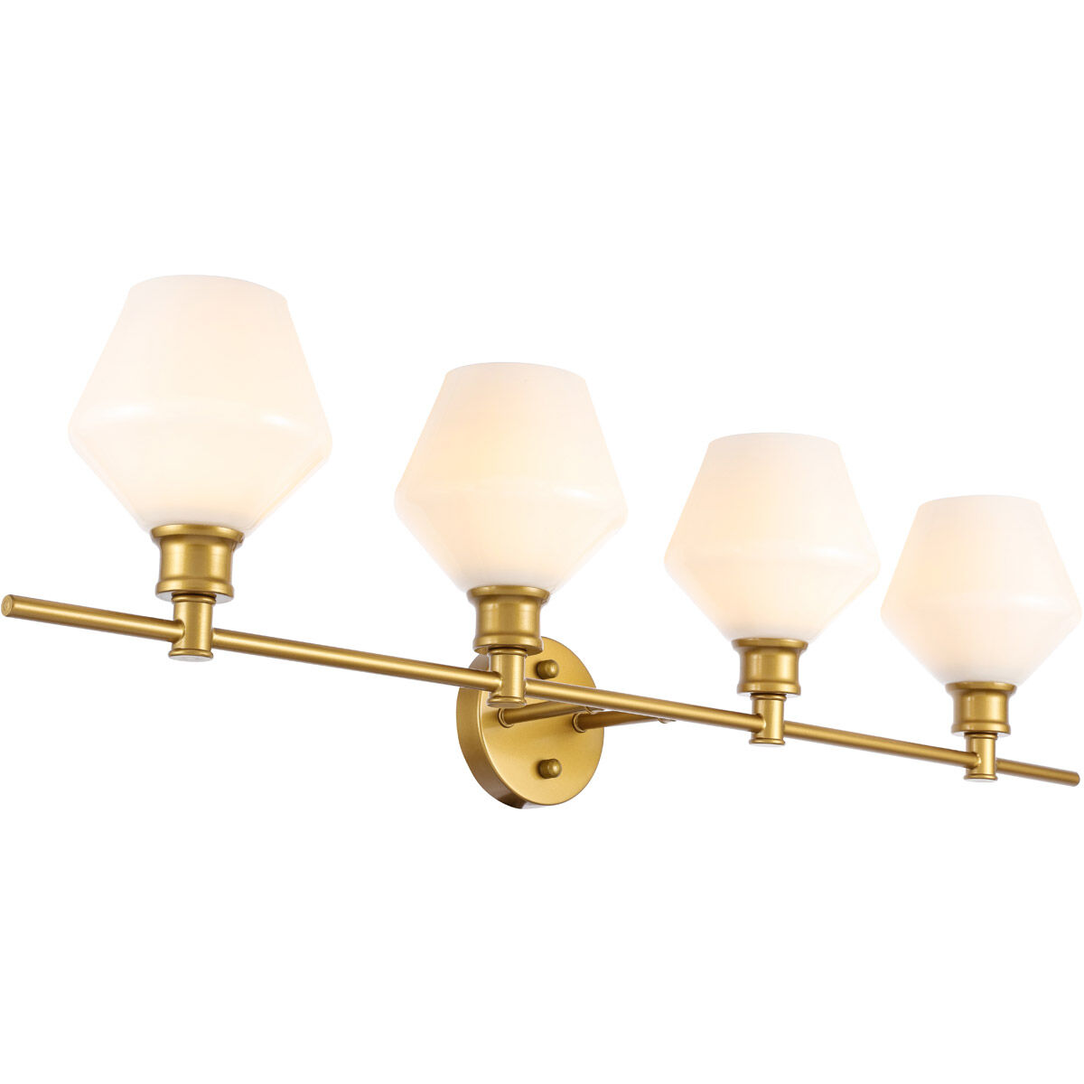 Gene 4 Light 38 inch Brass Wall sconce Wall Light