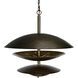 Nora 8 Light 30 inch Aged Brass Chandelier Ceiling Light