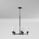Westin 5 Light 24 inch Matte Black Chandelier Ceiling Light