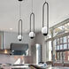 Capri 6 inch Black Pendant Ceiling Light