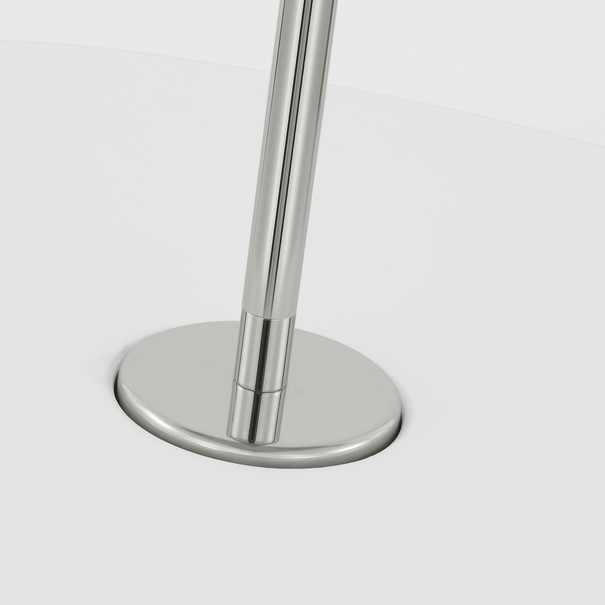 Windsor Smith Mahalo LED 31.75 inch Polished Nickel Tri Pendant Ceiling Light in Matte White