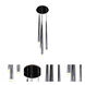 Highland Ave. LED 2 inch Chrome Multi Port Pendant Ceiling Light