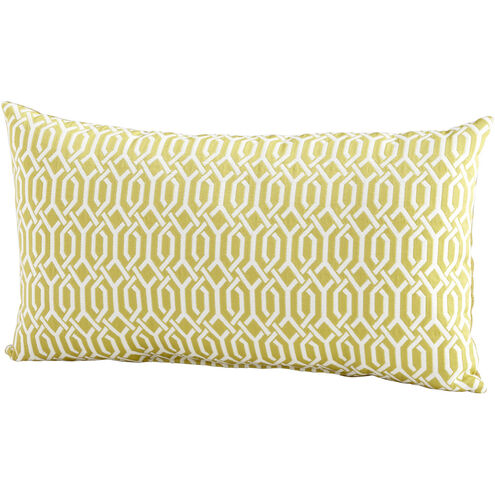 Interlochen 24 X 14 inch Lime Green Pillow