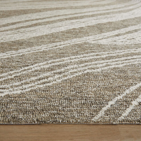 Mitra 130 X 94 inch Black/White Rug in 8 x 11