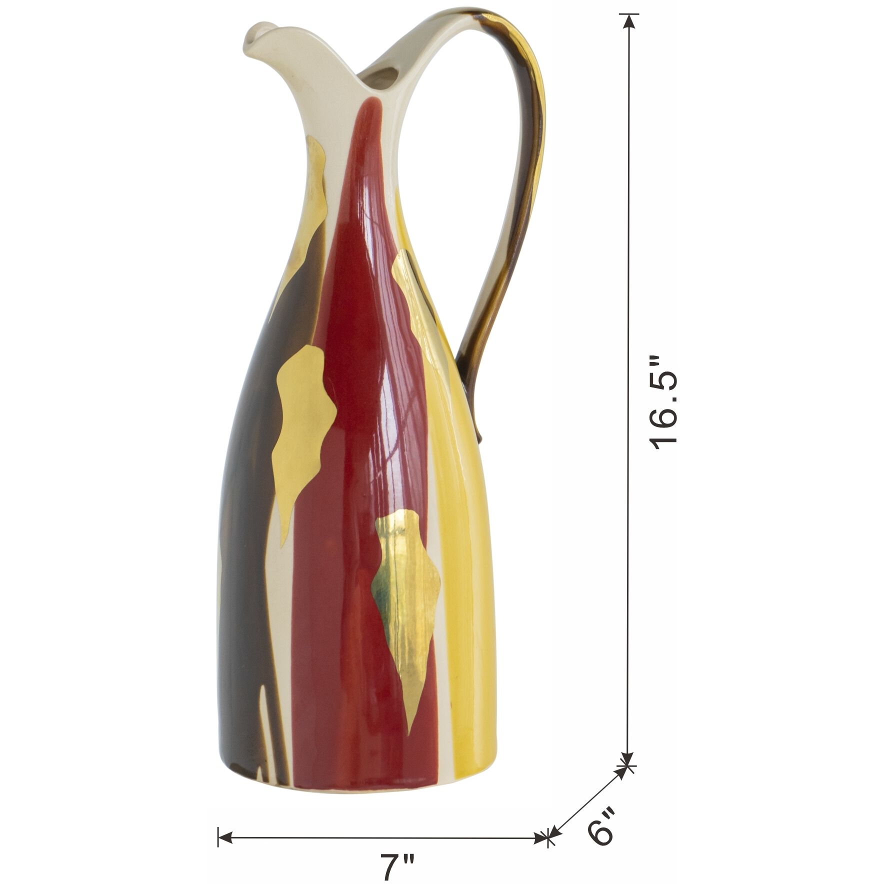 Anita 16.3 X 6.1 inch Jar