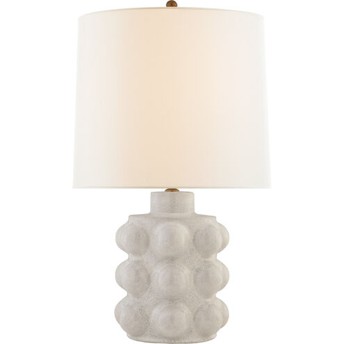 AERIN Vedra 26.75 inch 100 watt Bone Craquelure Table Lamp Portable Light, Medium