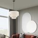 Gladstone 4 Light 23 inch English Bronze Pendant Chandelier Ceiling Light