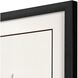 Animals Collection Black Block Contemporary Framed Art