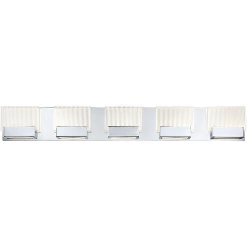 Sonic LED 37.25 inch Chrome Vanity Light Wall Light