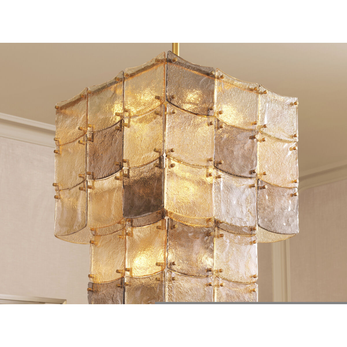 Laurent 17 Light 22.05 inch Antique Brass Chandelier Ceiling Light