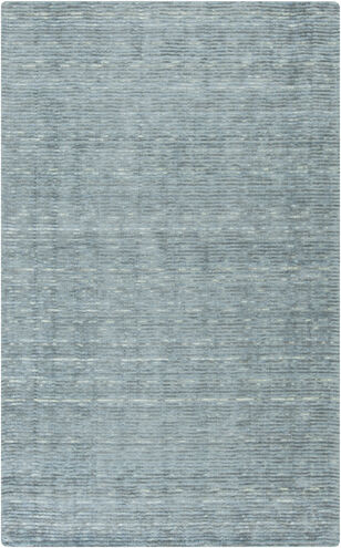 Gaia 96 X 60 inch Deep Teal Rug in 5 x 8, Rectangle