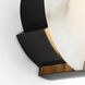 Kelly Wearstler Melange LED 7 inch Bronze Sconce Wall Light