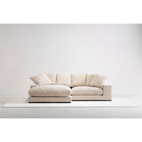 Plunge 106 X 46 inch Cappuccino Sectional