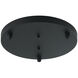Leo 11 inch Matte Black Pendant Ceiling Light