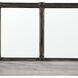 Upland 50 X 25 inch Antique Silver with Bronze and Whitewash Wall Mirror