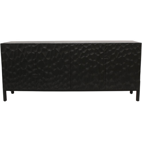 Misaki 71 X 17.75 inch Black Sideboard