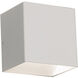 Zoe LED 4 inch White ADA Sconce Wall Light