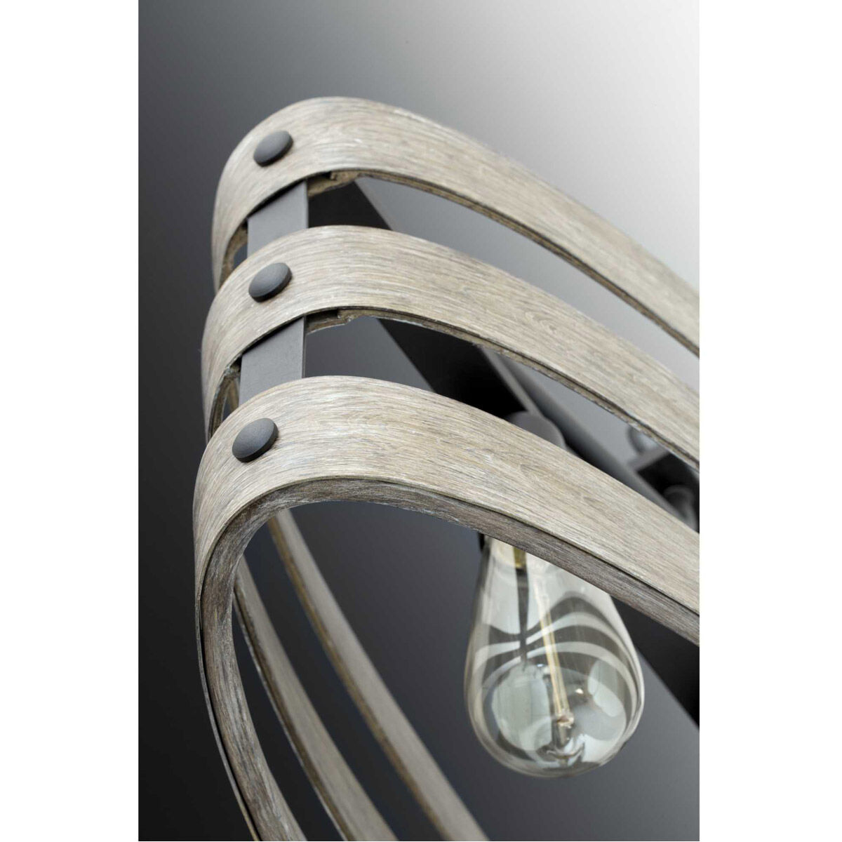 Gulliver 4 Light 39 inch Graphite Linear Chandelier Ceiling Light