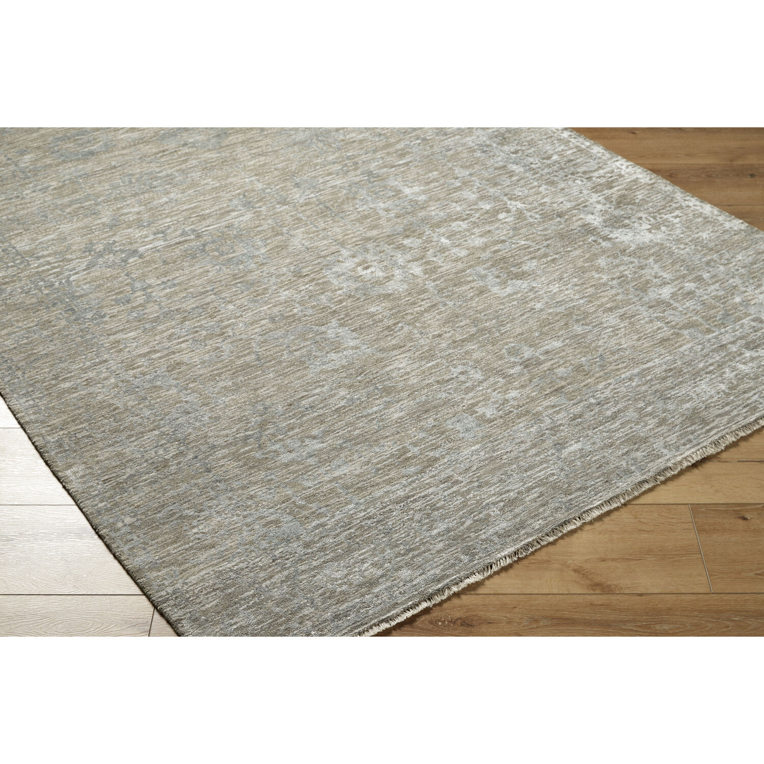 Tabreez 120 X 96 inch Olive Rug, Rectangle