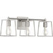 Dunn 3 Light 23 inch Brushed Polished Nickel Vanity Light Wall Light