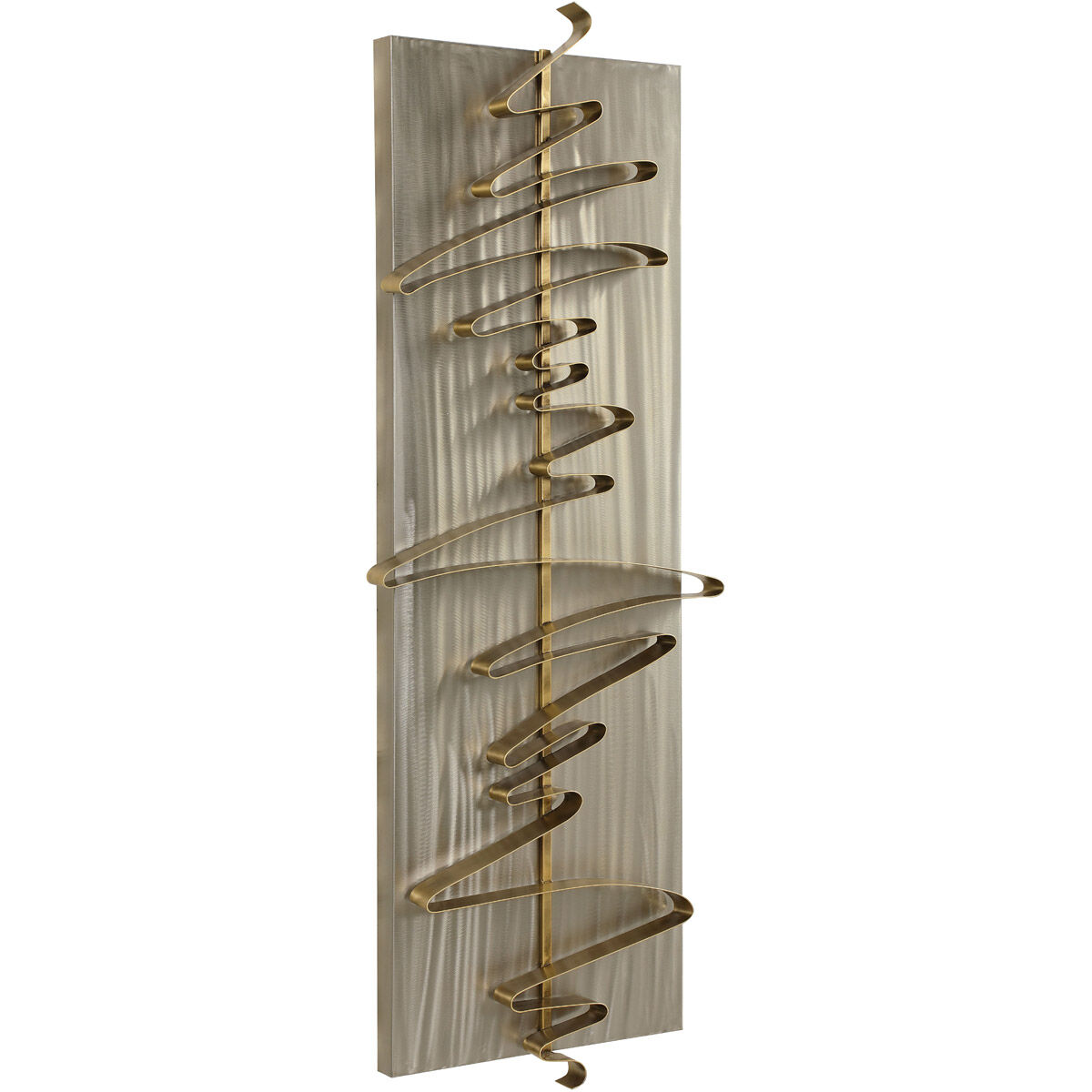 Script 49 X 19 inch Metal Wall Decor