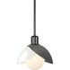 Brooklyn 1 Light 9.4 inch Ink Mini Pendant Ceiling Light