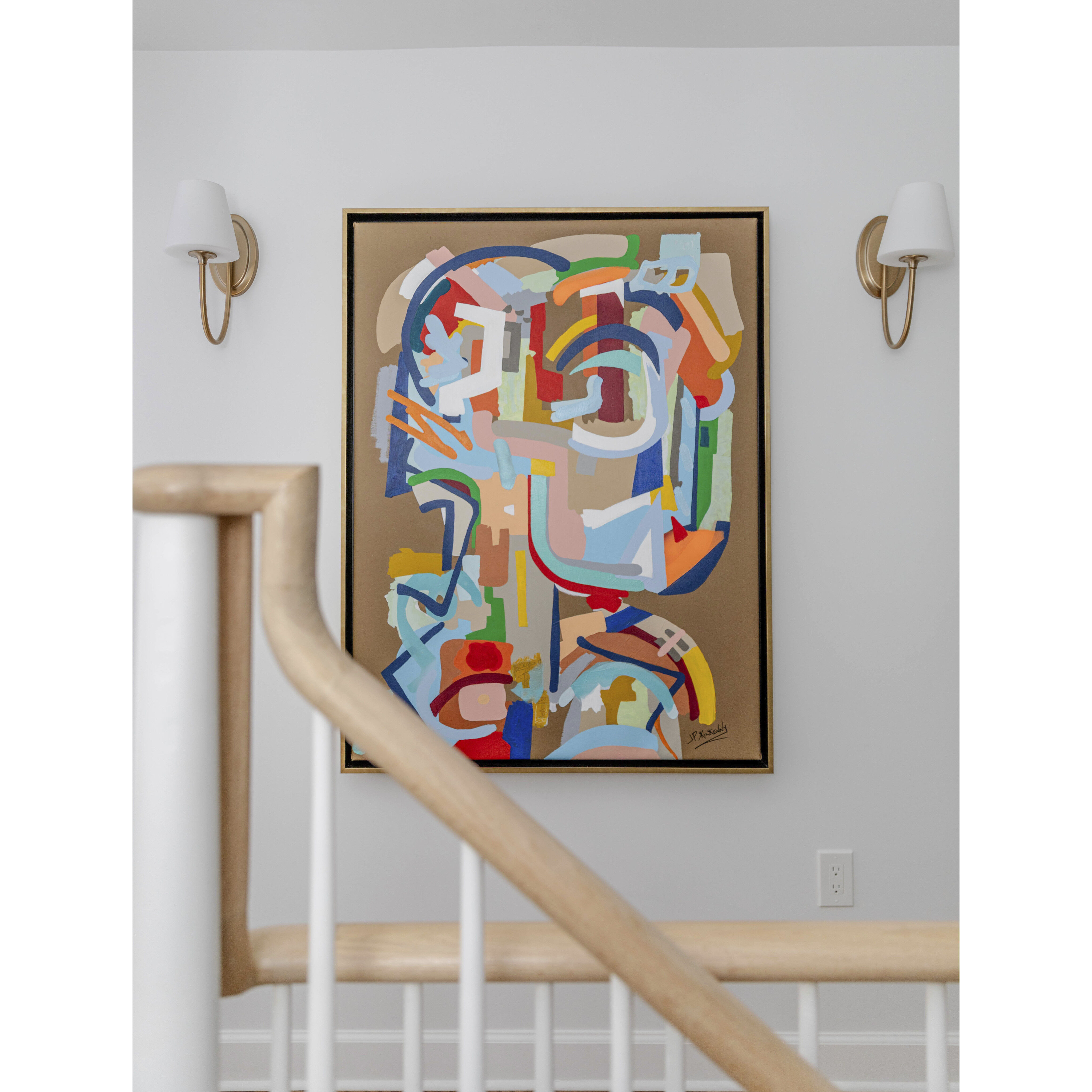 Juno Bath Sconce Wall Light in Vibrant Gold