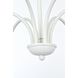 Rohan 6 Light 60 inch White Chandelier Ceiling Light
