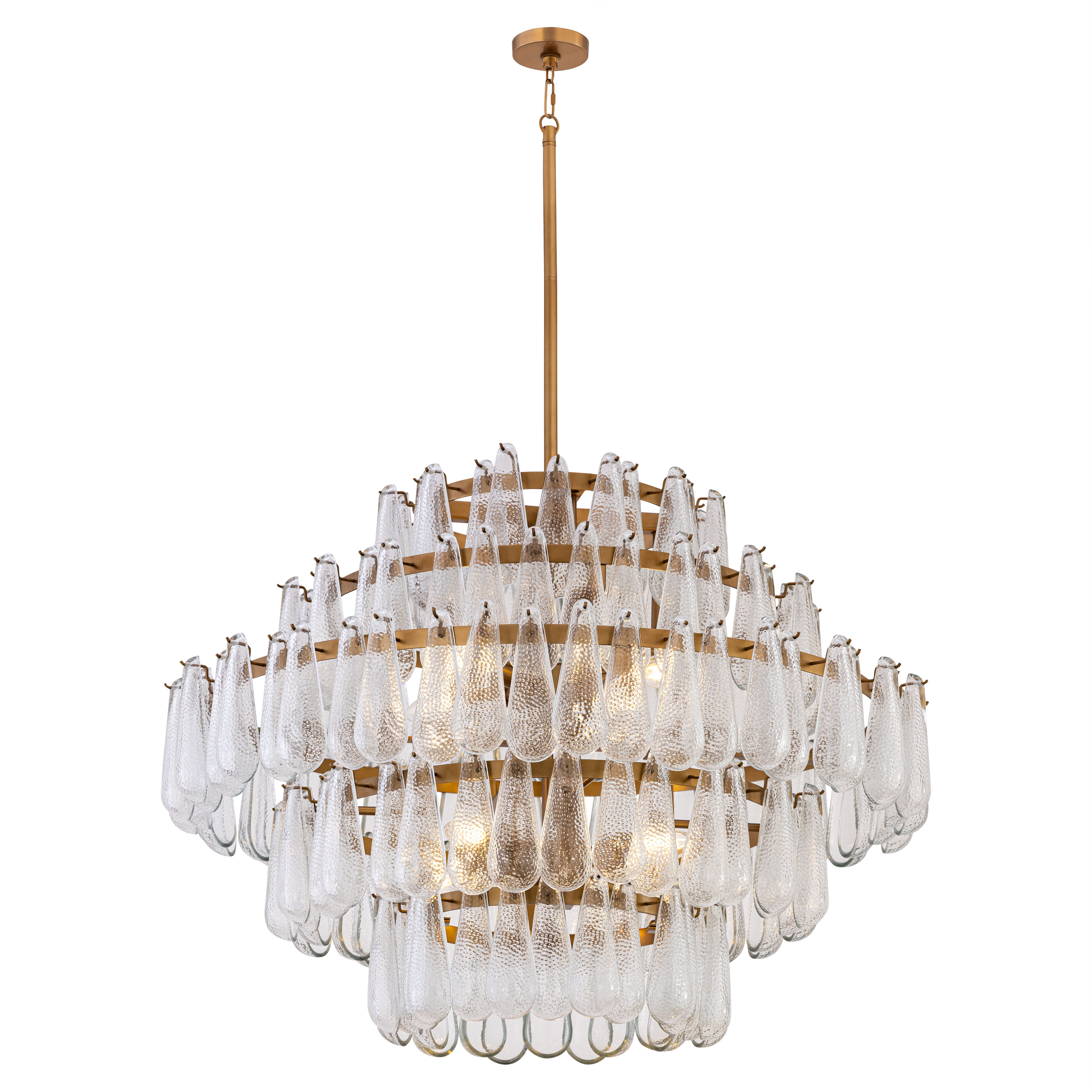 Vionne 8 Light 32.25 inch Legacy Brass Pendant Ceiling Light