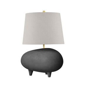 Tiptoe 18.5 inch 60.00 watt Aged Brass / Matte Black Table Lamp Portable Light