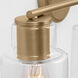 Drew & Jonathan Sayward 3 Light 24 inch Satin Brass Wall Bath Fixture Wall Light