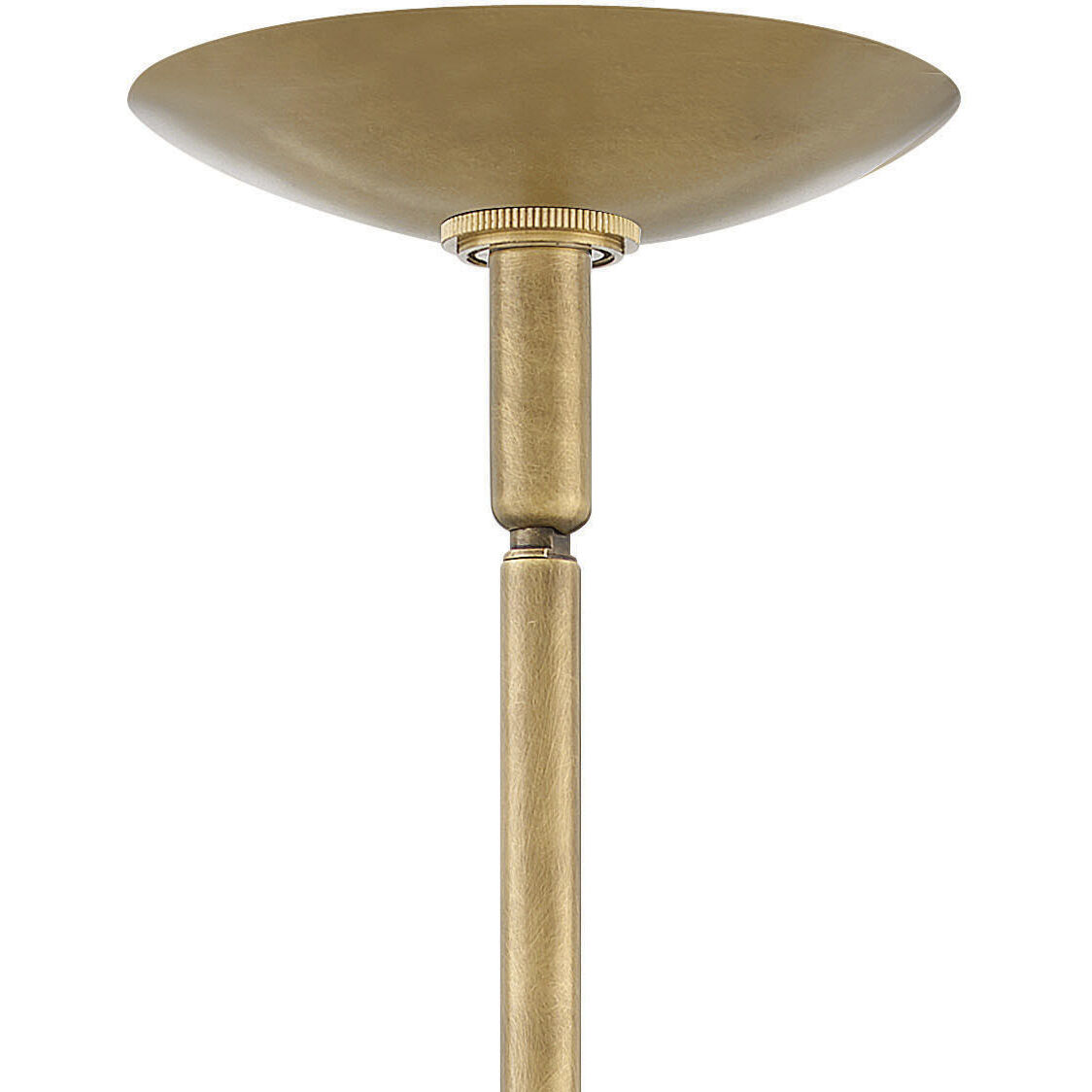 Warby 1 Light 9.5 inch Heritage Brass Indoor Pendant Ceiling Light in Clear