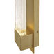 MOCO Rune LED 24 inch Heritage Brass Outdoor Wall Mount Lantern