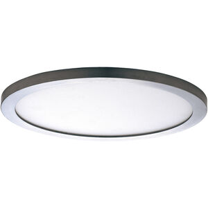Wafer LED 9 inch Satin Nickel Flush Mount Ceiling Light 