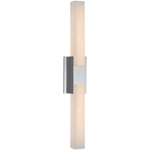 Kelly Wearstler Covet LED 4.5 inch Polished Nickel Double Bath Light Wall Light
