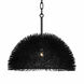 Urchin 1 Light 18 inch Black Mini Pendant Ceiling Light