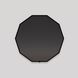 Deca 30 X 30 inch Black LED Lighted Mirror, Vanita by Oxygen