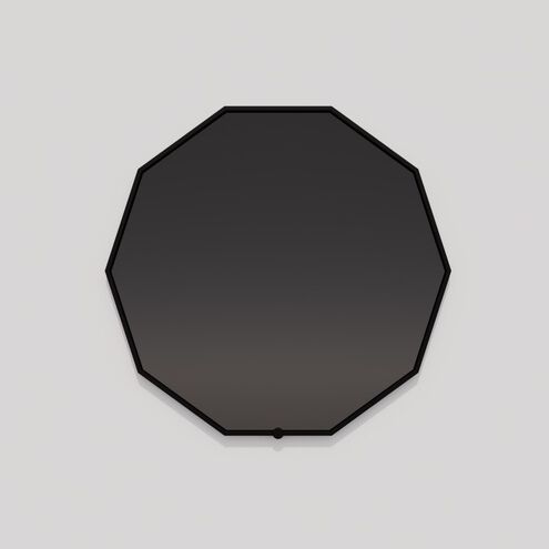 Deca 30 X 30 inch Black LED Lighted Mirror, Vanita by Oxygen