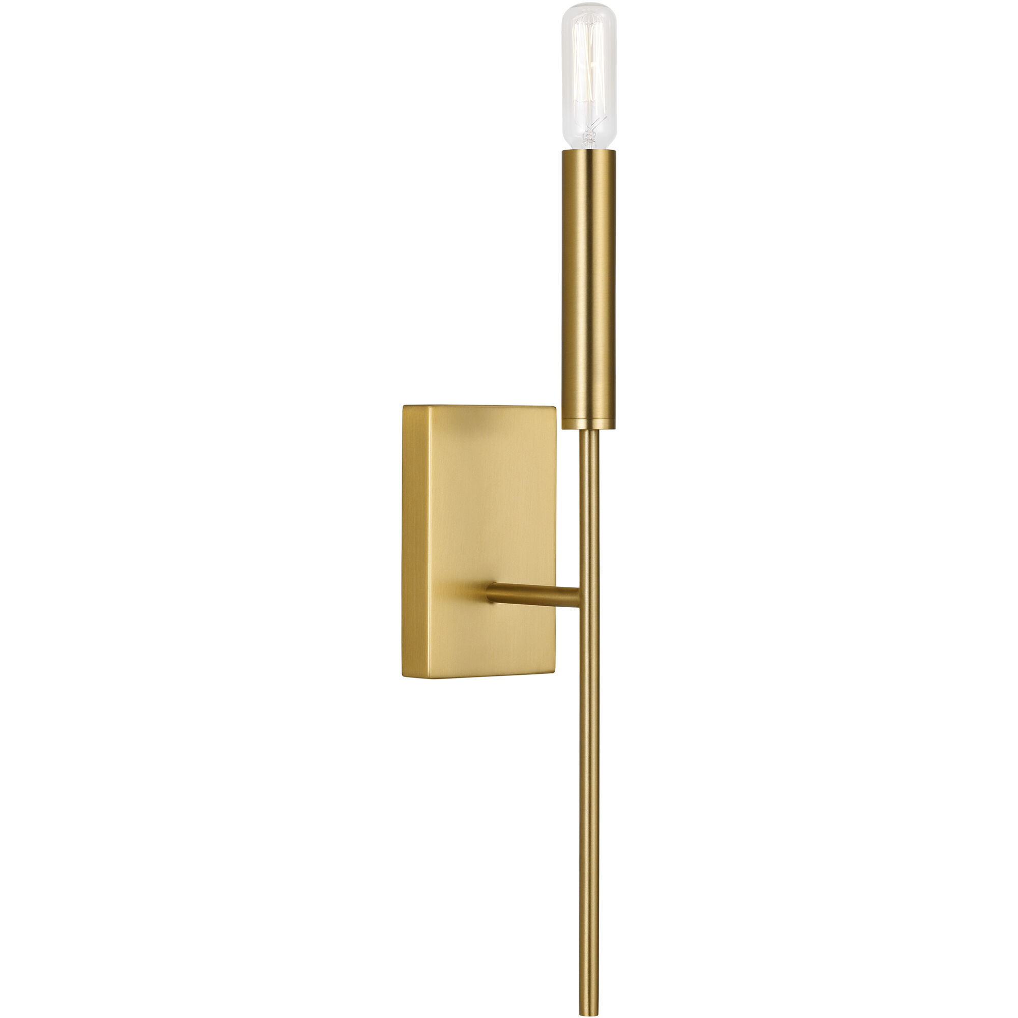 ED Ellen DeGeneres Brianna 1 Light 4 inch Burnished Brass Tail Sconce Wall Light
