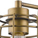 Lynden 1 Light 6 inch Raw Brass Sconce Wall Light