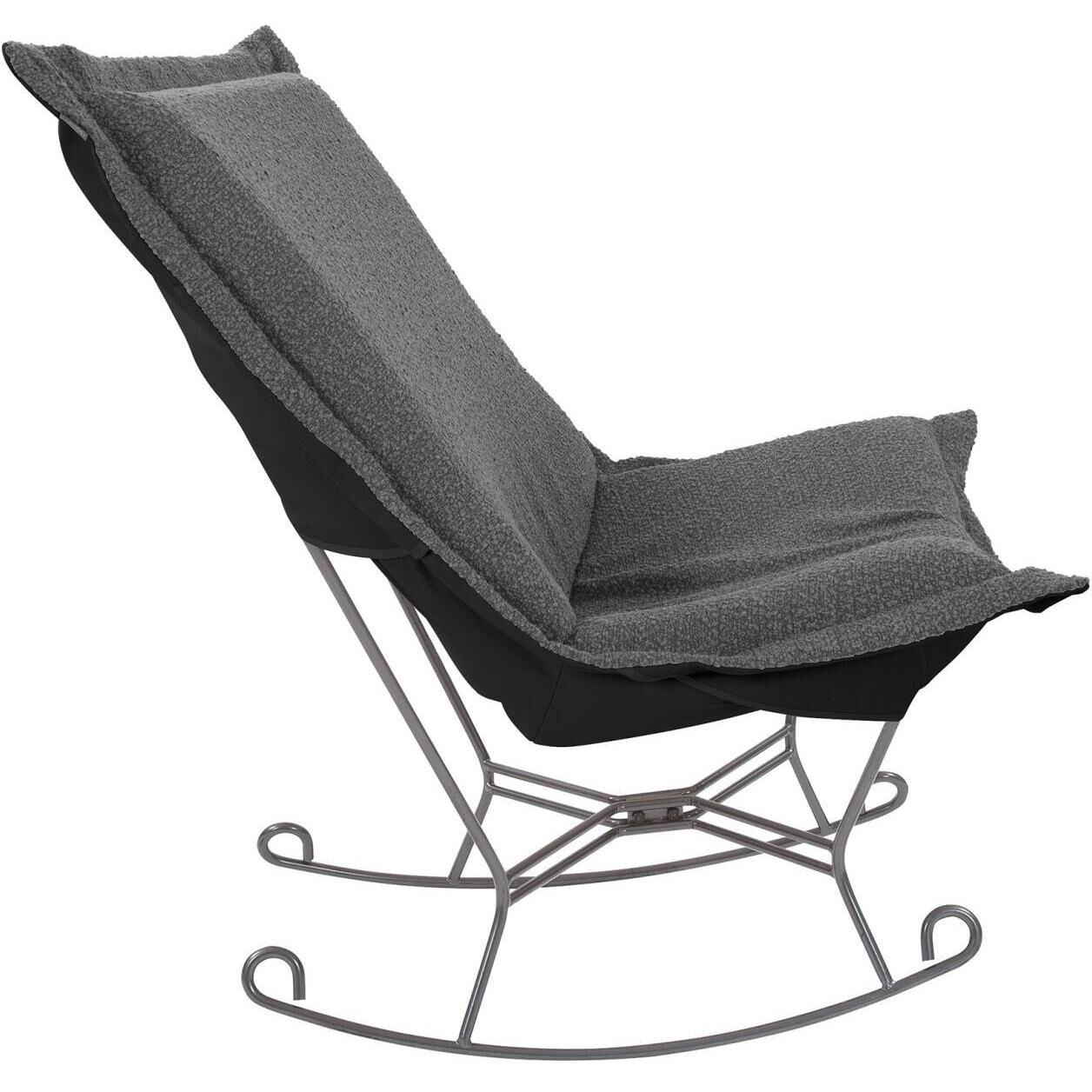 Barbet Charcoal Rocker