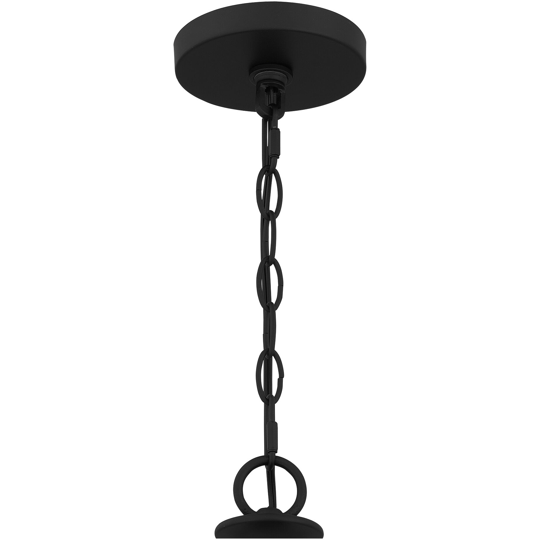 Prescott 5 Light 26 inch Matte Black Chandelier Ceiling Light