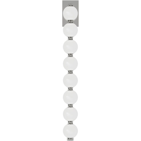 Sean Lavin Perle LED 3 inch Polished Nickel ADA Wall Sconce Wall Light in 3000K
