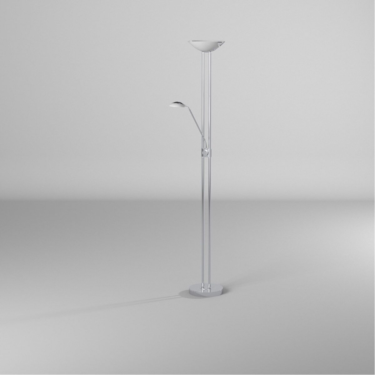 Baya 1 70.86 inch 20 watt Chrome Floor Lamp Portable Light