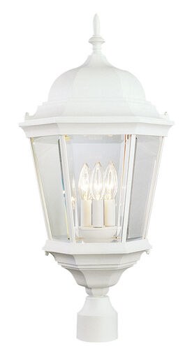 Classical 3 Light 13.00 inch Post Light & Accessory