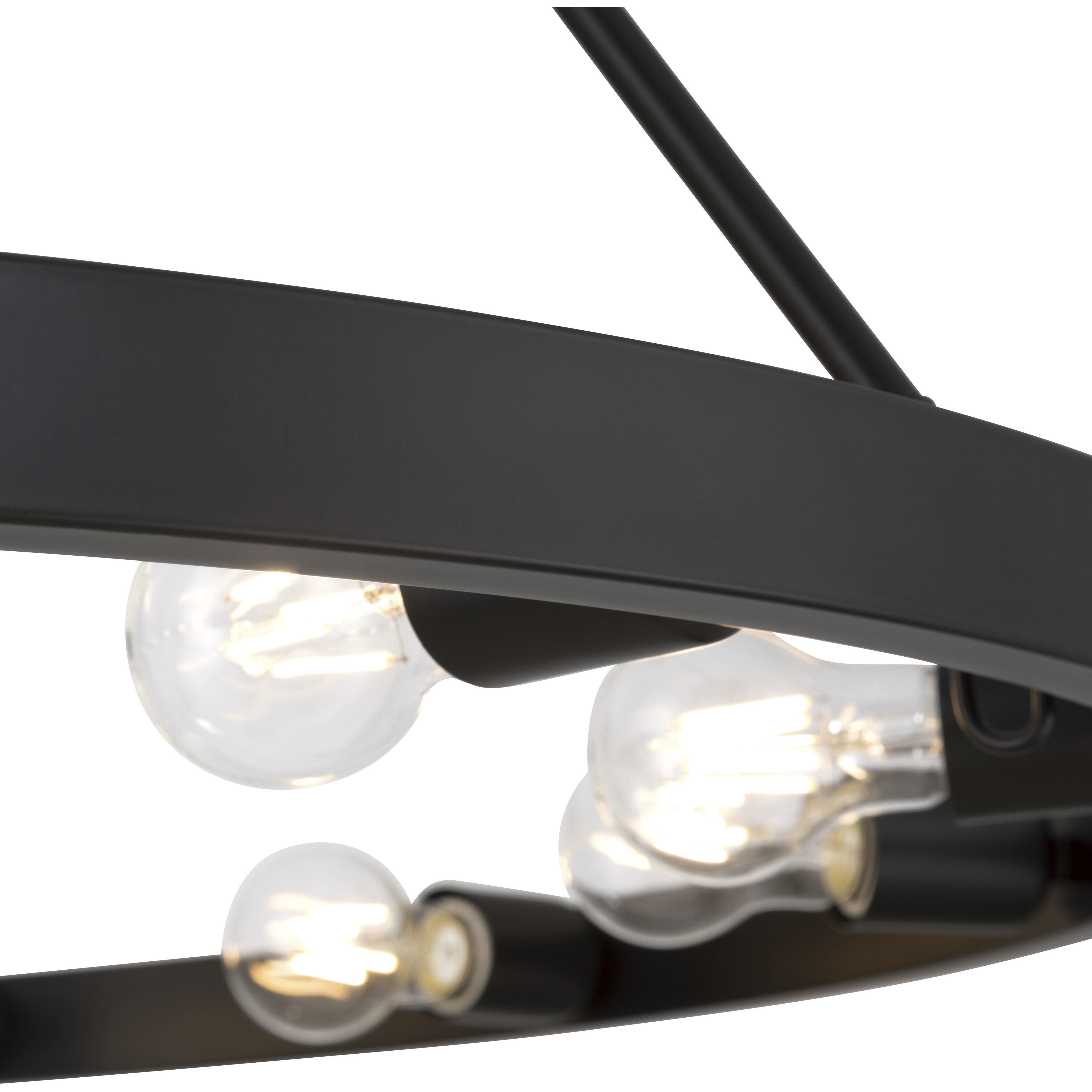 Castile 12 Light 40 inch Matte Black Chandelier Ceiling Light