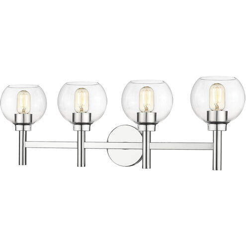 Sutton 4 Light 31.5 inch Chrome Vanity Wall Light