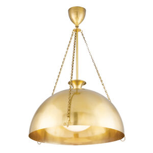 Levette 1 Light 26 inch Aged Brass Pendant Ceiling Light, Large