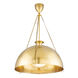 Levette 1 Light 26 inch Aged Brass Pendant Ceiling Light, Large