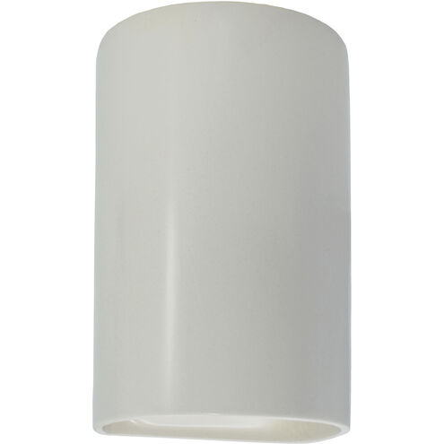 Ambiance Collection LED 12.5 inch Matte White Outdoor Wall Sconce